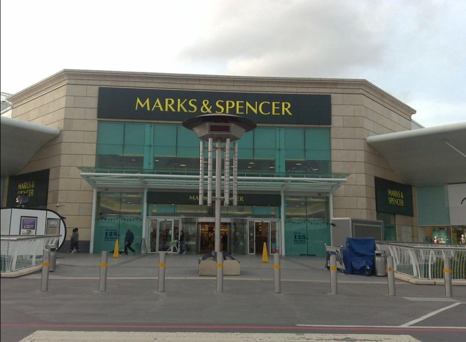 英國瑪莎百貨（Marks & Spencer）。   圖 : 翻攝自維基百科