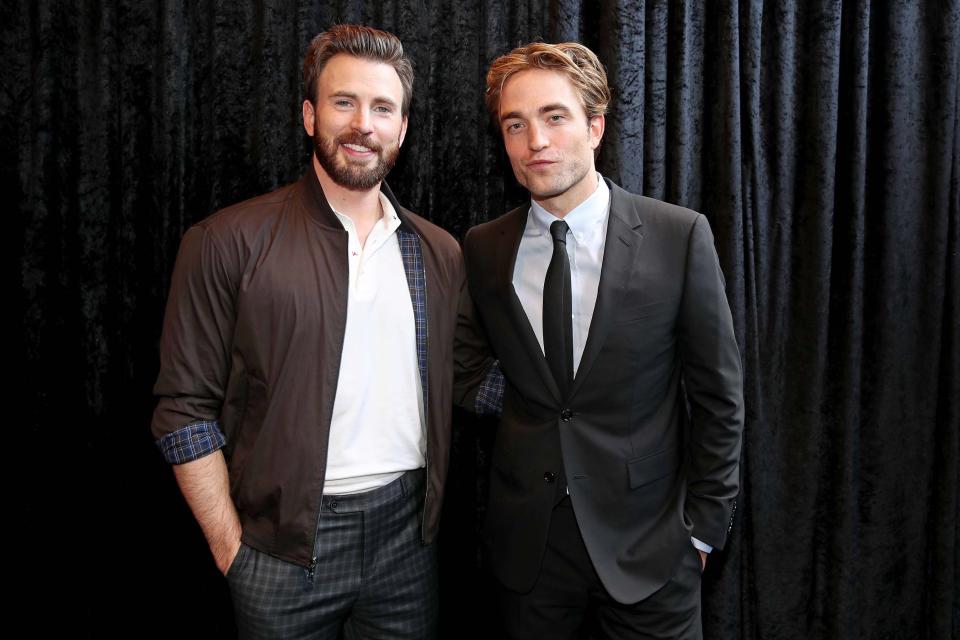 Chris Pine and Robert Pattinson