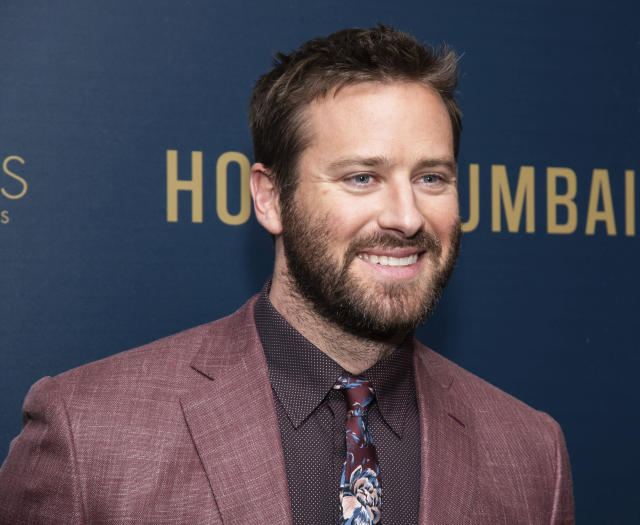 Armie Hammer attends a screening of 