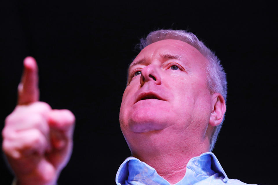 Labour Party chairman Ian Lavery during a campaign event for leadership candidate Rebecca Long-Bailey in Hackney, London.