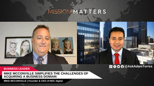 Mike McConville, Founder & CEO of M2C digital, was interviewed on the Mission Matters Innovation Podcast by Adam Torres.