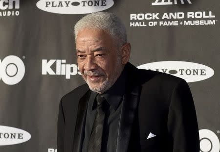 Inductee Bill Withers arrives ahead of the 2015 Rock and Roll Hall of Fame Induction Ceremony in Cleveland, Ohio April 18, 2015. REUTERS/Aaron Josefczyk