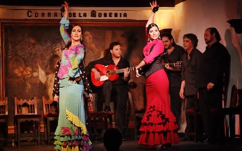 Flamenco dancing in Corral de la Moreria - Credit: INGOLF POMPE/LOOK-FOTO