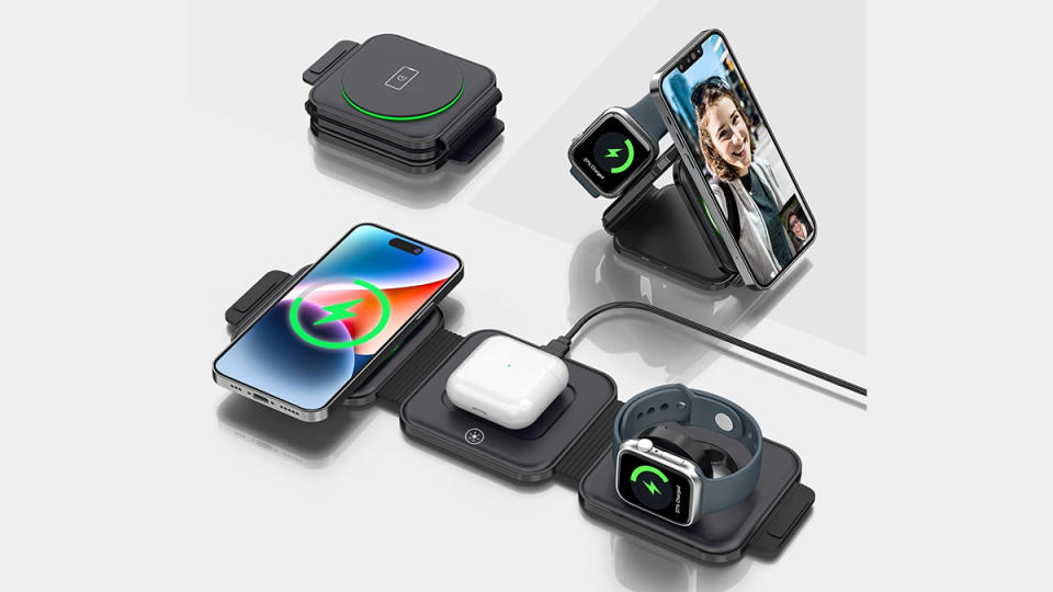 Charge Your iPhone, AirPods, and Apple Watch All at Once for $25