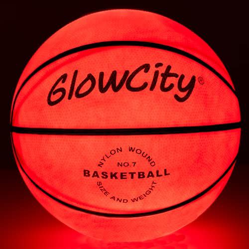 <p><strong>GlowCity</strong></p><p>amazon.com</p><p><strong>$49.99</strong></p><p><a href="https://www.amazon.com/dp/B009JBJ142?tag=syn-yahoo-20&ascsubtag=%5Bartid%7C10050.g.29702668%5Bsrc%7Cyahoo-us" rel="nofollow noopener" target="_blank" data-ylk="slk:Shop Now" class="link ">Shop Now</a></p><p>He can keep shooting hoops after the sun goes down with this fun basketball. It holds a charge for 30 hours and turns off automatically so he can keep playing for hours.</p>