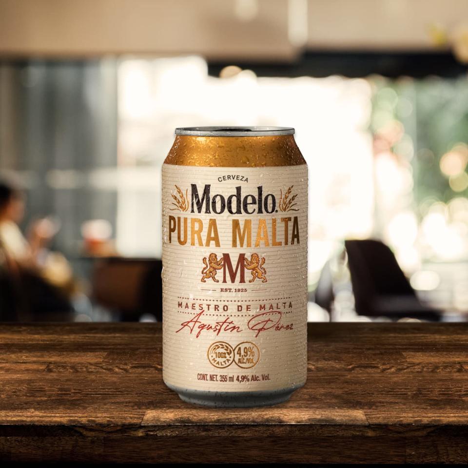 Cerveza Modelo Pura Malta, 24 latas de 355ml hecha con pura malta mexicana/amazon.com.mx