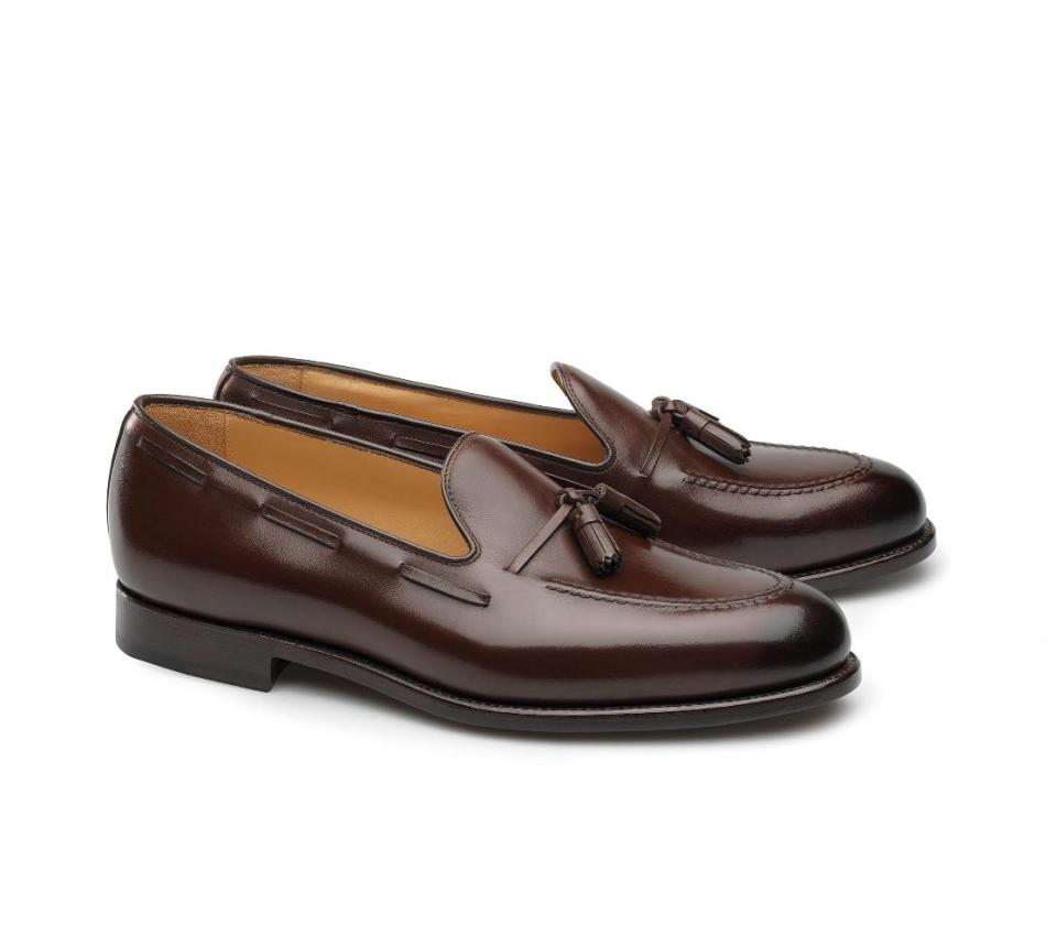 <p><a href="https://www.santosshoes.com/en/shoes-for-man/loafers-for-men/tassel-loafers-for-men/isaac-4210" rel="nofollow noopener" target="_blank" data-ylk="slk:Shop Now;elm:context_link;itc:0;sec:content-canvas" class="link ">Shop Now</a></p><p>Carlos Santos Isaac Tassel Loafers</p><p>$359.00</p><p>Carlos Santos</p><span class="copyright">Carlos Santos</span>