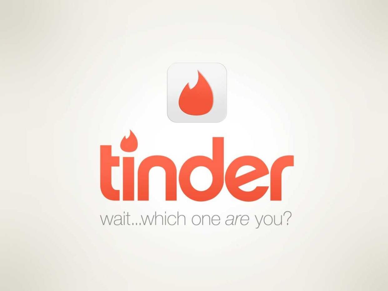 tinder honest slogan