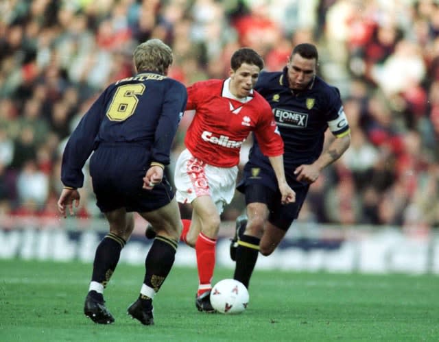 Juninho during his first spell with Middlesbrough (Owen Humphreys/PA).