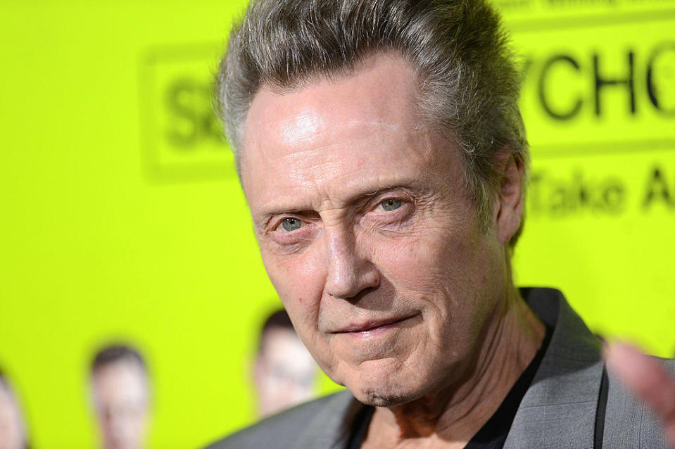 Closeup of Christopher Walken