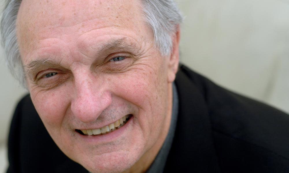 ‘If you get a diagnosis, keep moving!’ Alan Alda at Hay-on-Wye in 2006.