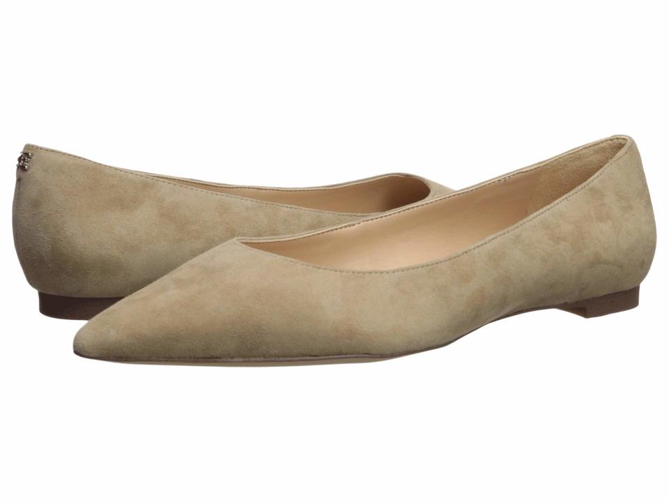 Meghan Markle wore these suede Sam Edelman flats in the shade Oatmeal. (Photo: Zappos)