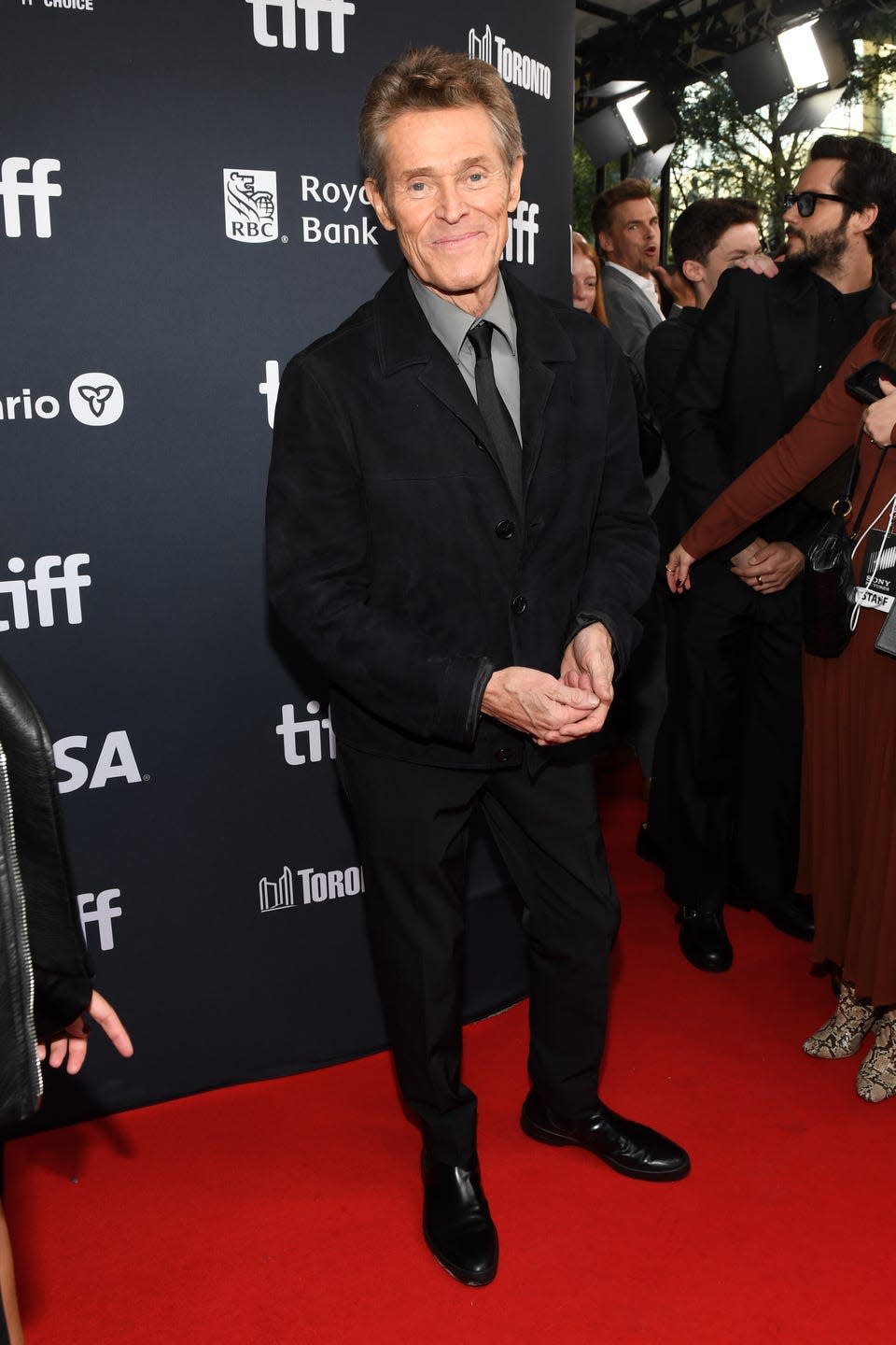 toronto, ontario september 10 willem dafoe attends the premiere of saturday night during the 2024 toronto international film festival at royal alexandra theatre on september 10, 2024 in toronto, ontario photo by sonia recchiagetty images