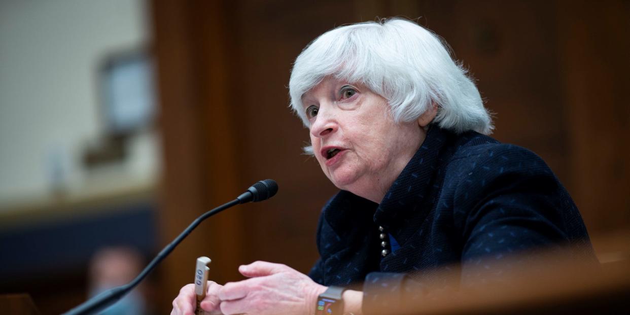 Treasury Secretary Janet Yellen