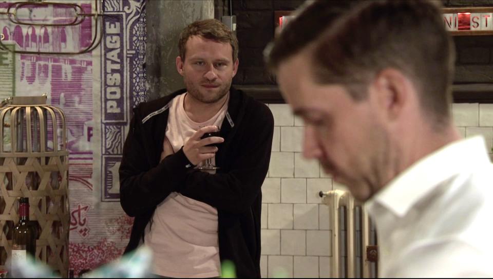 paul foreman and todd grimshaw in coronation street