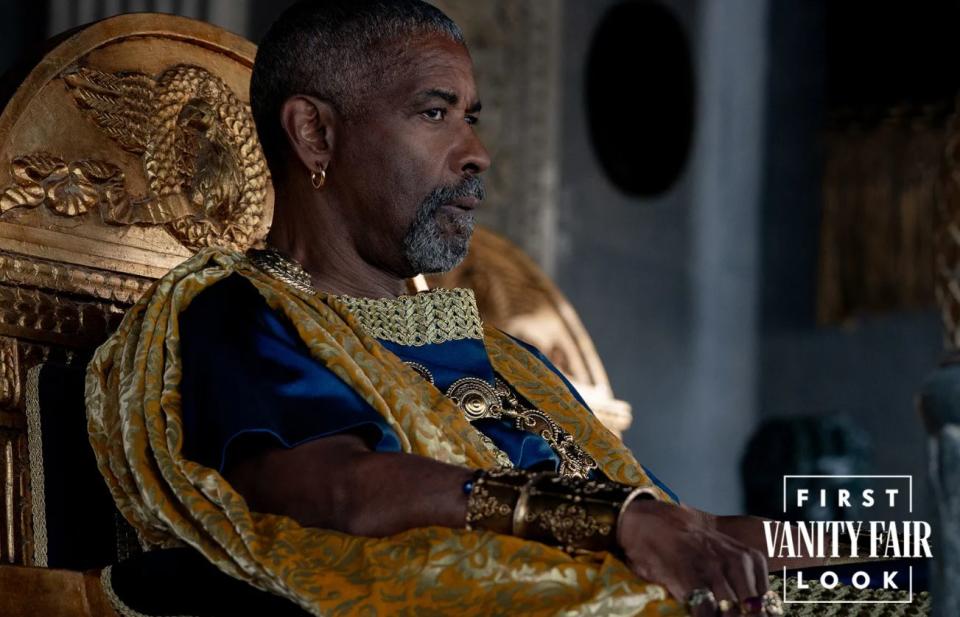 Denzel Washington in Gladiator 2