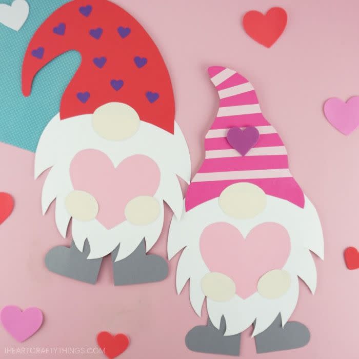 Valentine Paper Gnomes