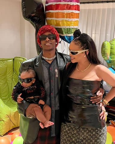 <p>A$AP Rocky Instagram</p> Rocky and Rihanna are expecting their second child