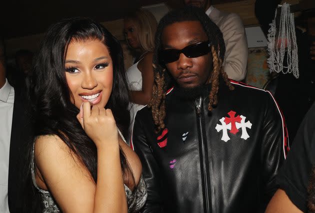 Cardi B and Offset at an event on May 1, 2023, in New York City. 