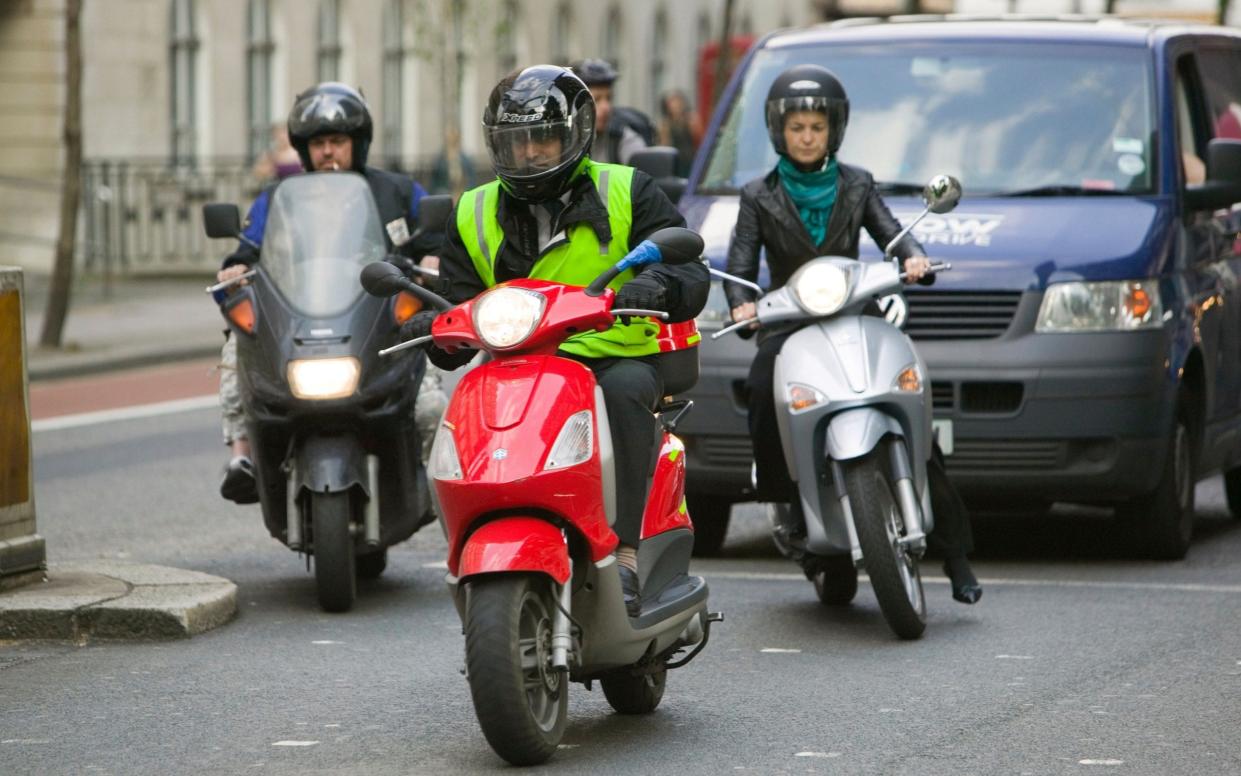 Battery-electric Powered Light Vehicles (PLVs) are seen as a way of maintaining individual mobility and saving carbon dioxide emissions - Ashley Cooper / Alamy Stock Photo