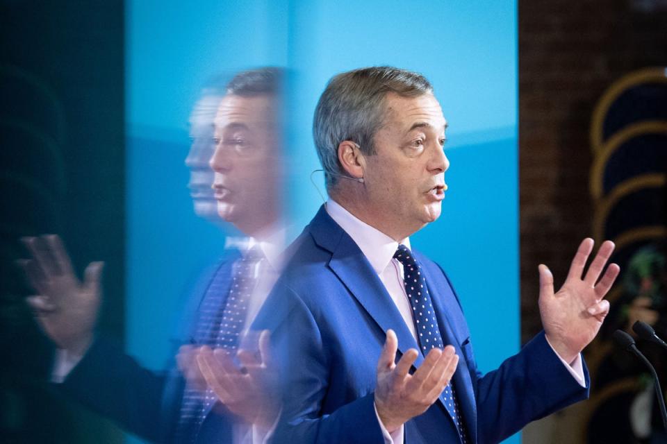 Nigel Farage (Dominic Lipinski/PA) (PA Archive)