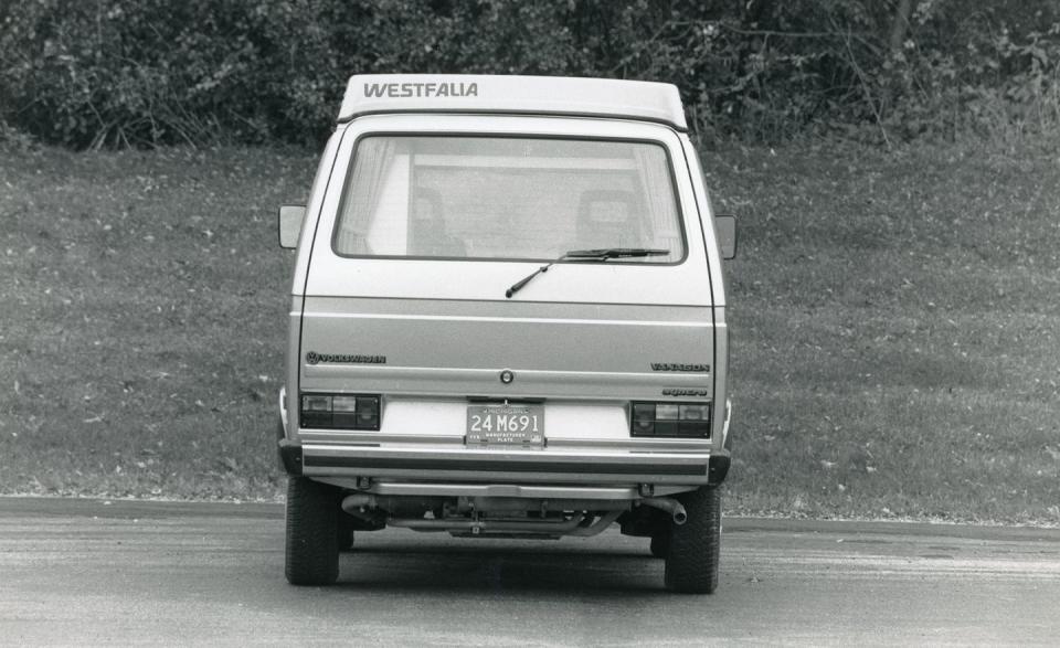 <p>Experts have identified the weak links on these vans and developed wide-ranging solutions to improve them in every way. Power-hungry Vanagon fans can spend more than $10,000 to swap in any number of Subaru engines, ranging from a normally aspirated 2.5-liter all the way up to a 3.3-liter flat-six. But that's just an engine swap. Specialty shop <a href="http://www.gowesty.com/" rel="nofollow noopener" target="_blank" data-ylk="slk:Go Westy;elm:context_link;itc:0;sec:content-canvas" class="link ">Go Westy</a> offers upgrades so thorough, the price tags can push north of $70,000. But when they're done, these campers are suitable for global off-road expeditions.</p>