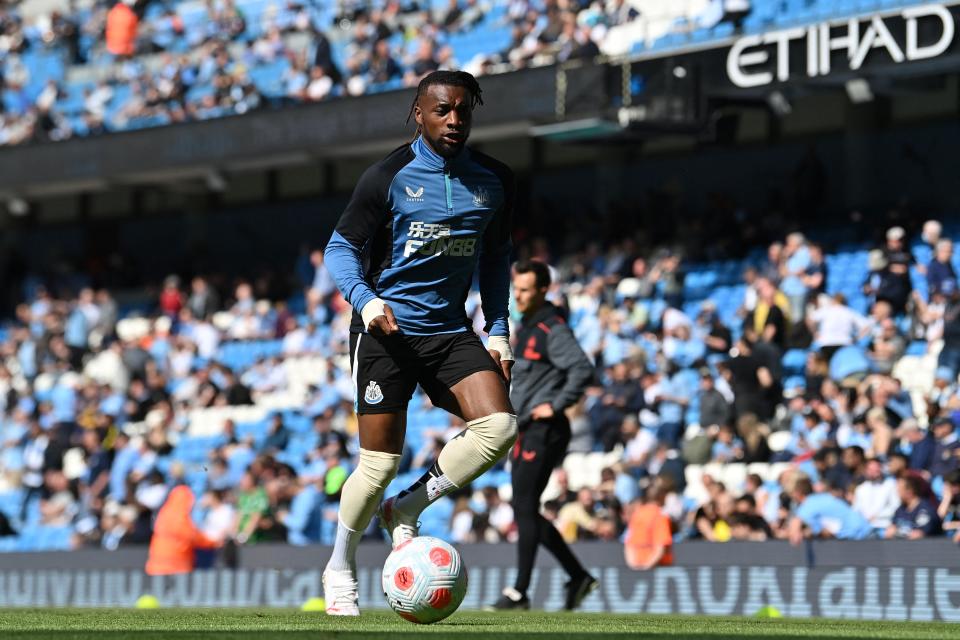 Saint-Maximin has onyl made four Premeir League assists this season. (AFP via Getty Images)