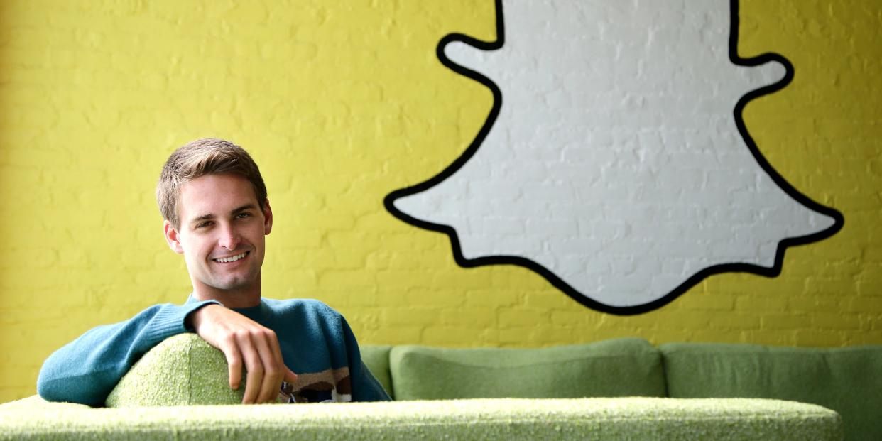 evan spiegel snapchat