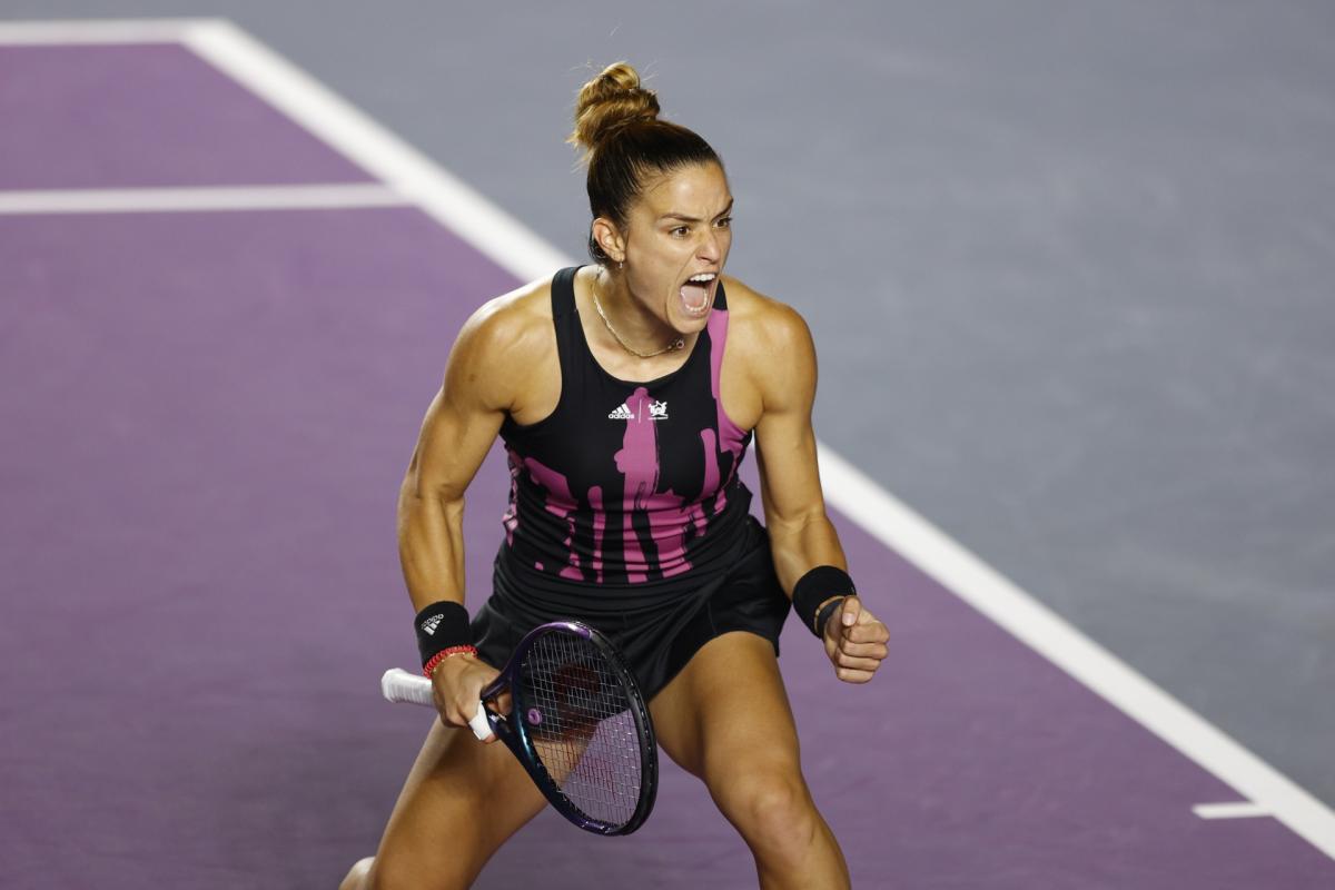 María Sakkari comes from behind, eliminates Collins and reaches the quarter-finals