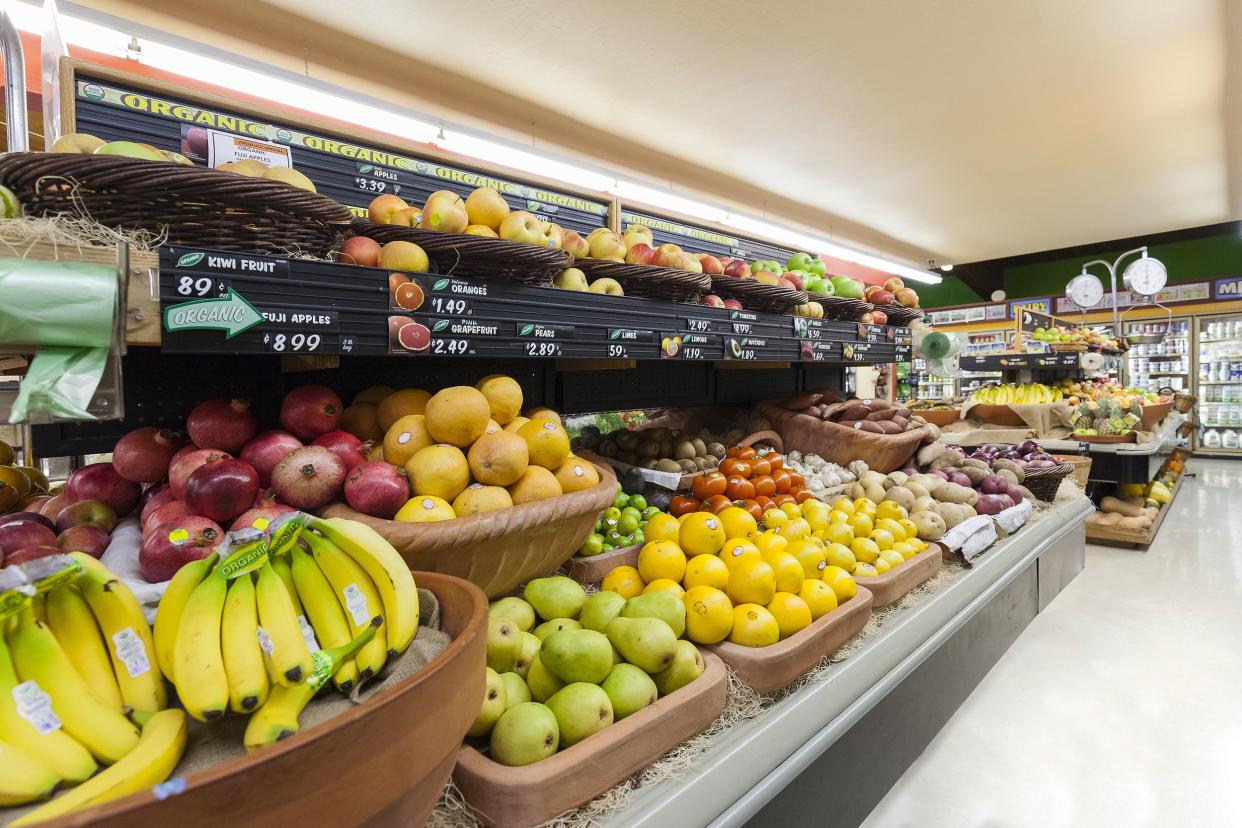 grocery store produce department