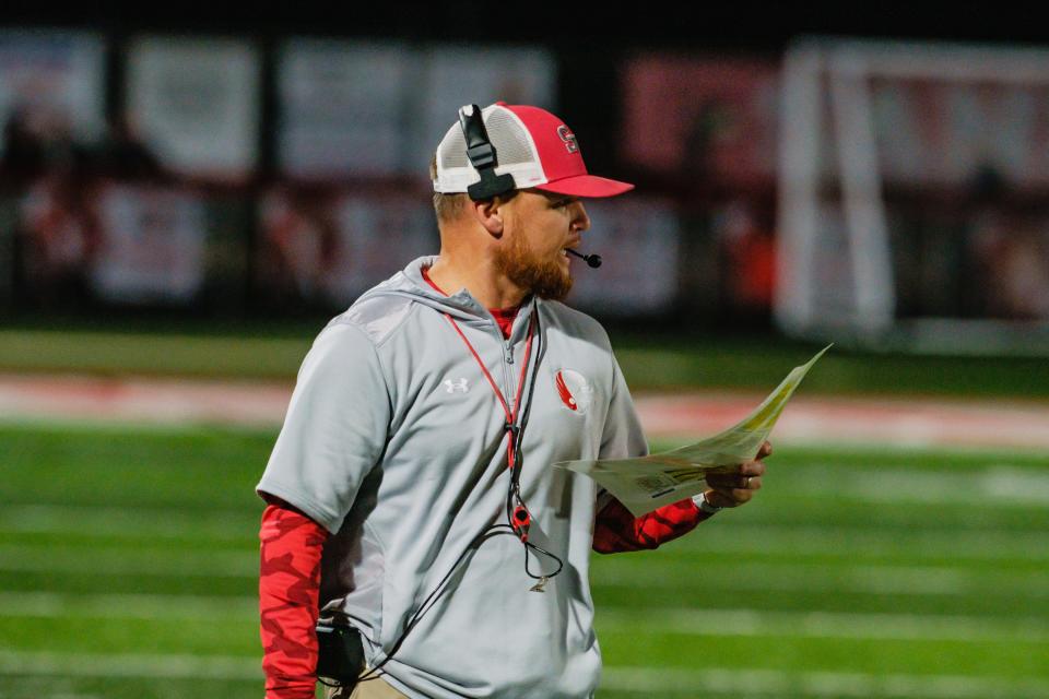 Brian Gamble has led Sandy Valley to 39 wins in six seasons as Cardinals head coach.