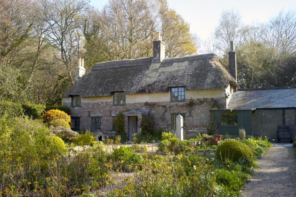 Dorset Echo: Hardy's Cottage in the Spring. 