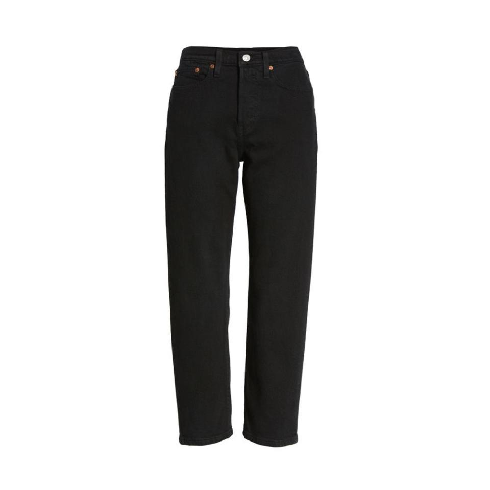 2) Black Wedgie Icon Jeans