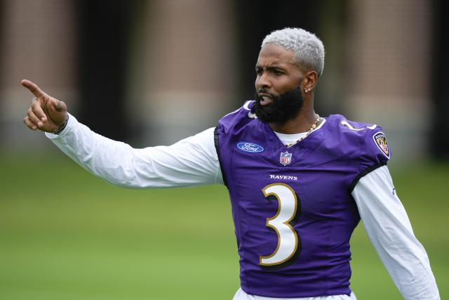 Odell Beckham Jr. Gets No. 3 Jersey With Ravens