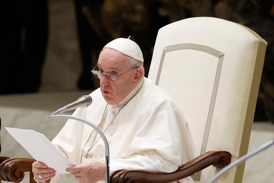 The Vatican issued a statement on behalf of the Pope to make its position on vaccines clear (Riccardo De Luca/AP) (AP)