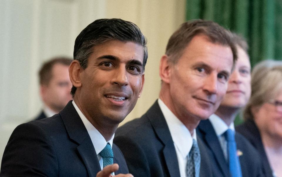 Rishi Sunak and Jeremy Hunt