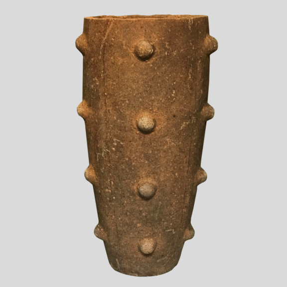 Terracotta Vessel with Studs