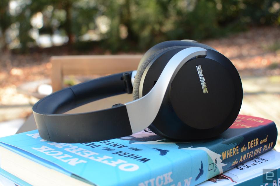 <p>Shure’s latest noise-canceling headphones offer longer battery life than the company promises. However, inconsistent sound quality shows there’s room for improvement.</p>
