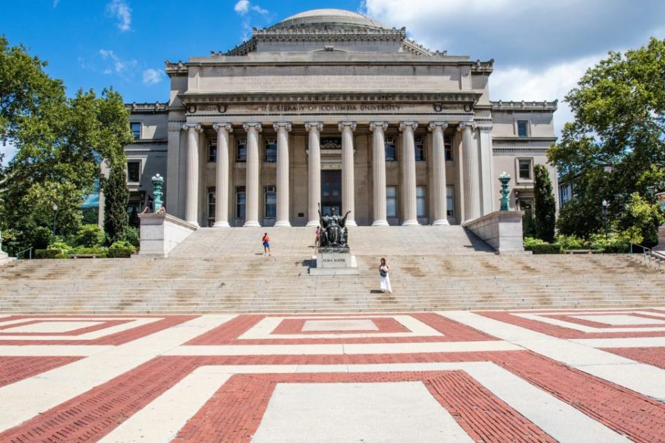 Columbia University and its sister college, Barnard College, received a “D” rating. jeeweevh – stock.adobe.com