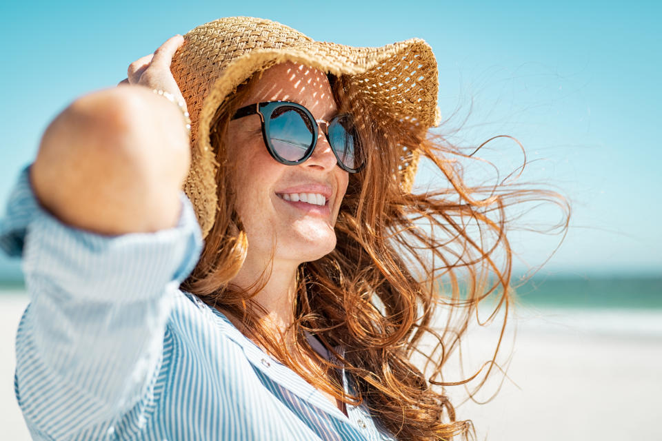 Doctors recommend people cover-up and use sunscreen when going outside. (Photo via Getty images)