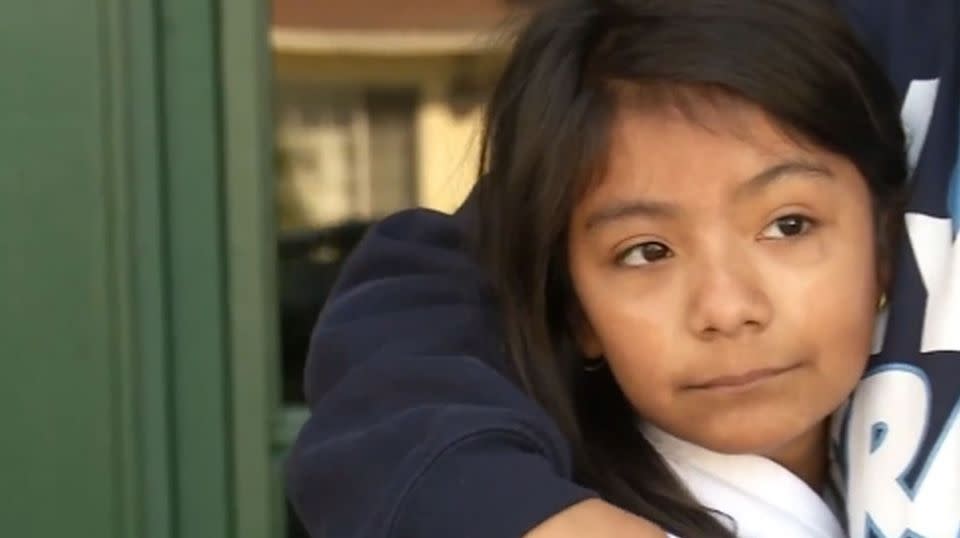 Amy Martinez was on her way to school when she was grabbed by a woman. Source: ABC7