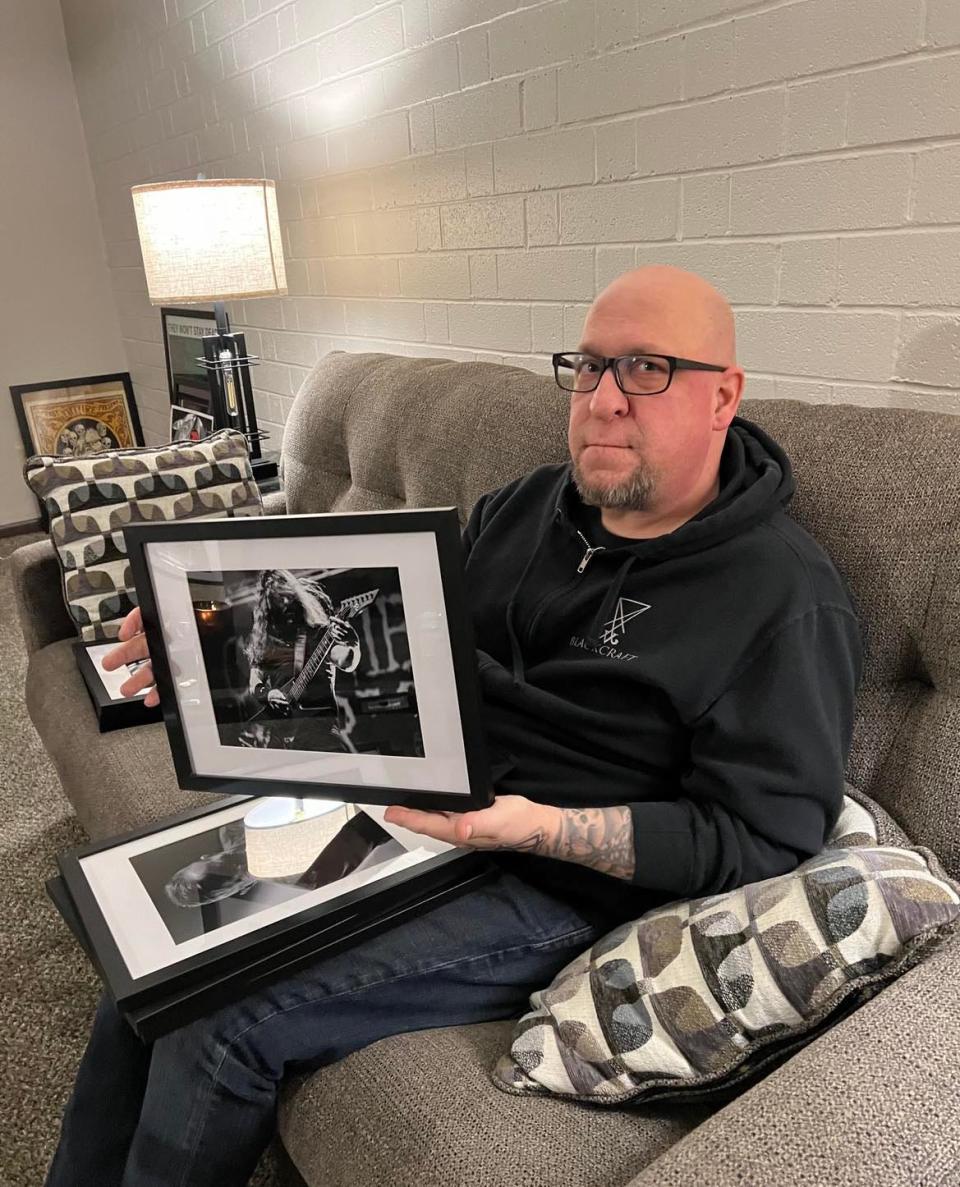 Canton-based photographer Josh Harris will have a solo art exhibition on Feb. 2 at The Hub Art Factory in downtown Canton. Subjects include rock concerts, cemeteries and street imagery.