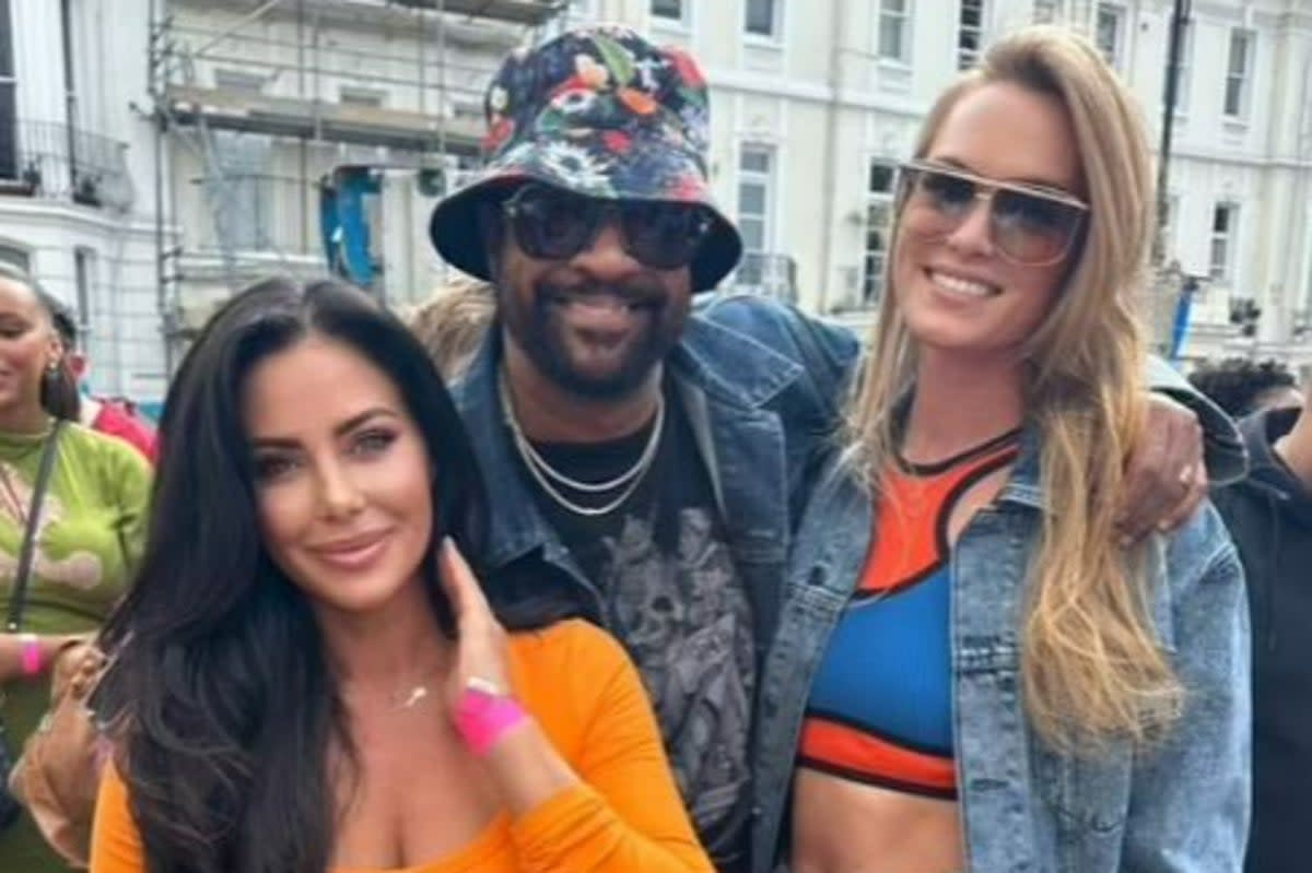 David Haye has hinted that he is in a new throuple  (Instagram @DavidHaye)