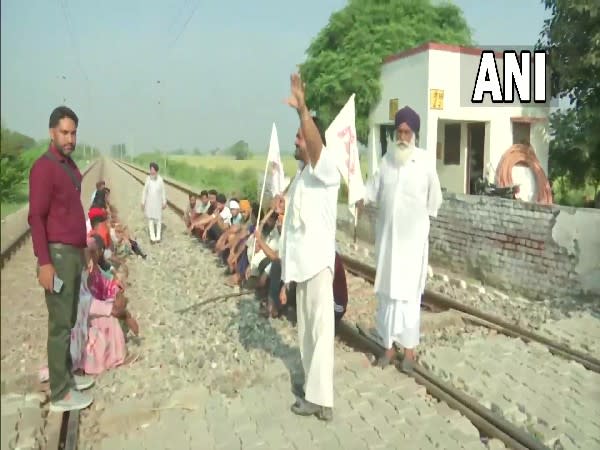 Visuals from Devidaspura village in Amritsar. (Photo/ ANI)