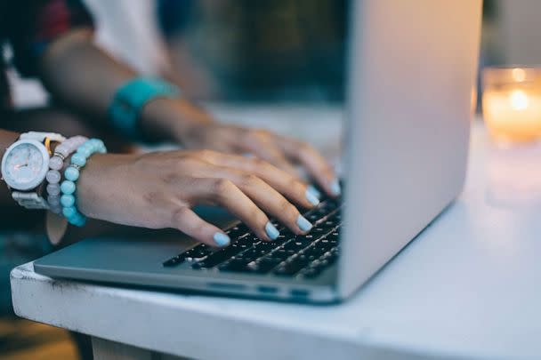 PHOTO: A teenage girl on a computer in an undated stock photo. (STOCK PHOTO/Getty Images)