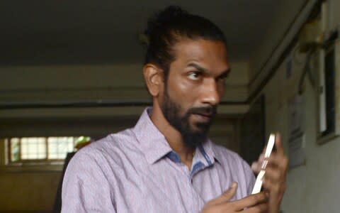 Samson D'Souza had previously been acquitted of the crime along with another man - Credit: Indranil Mukherjee/AFP