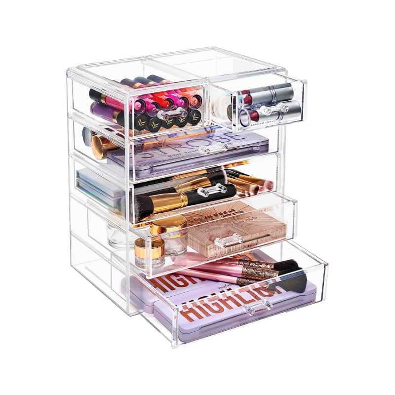 Sorbus Acrylic Makeup Organizer