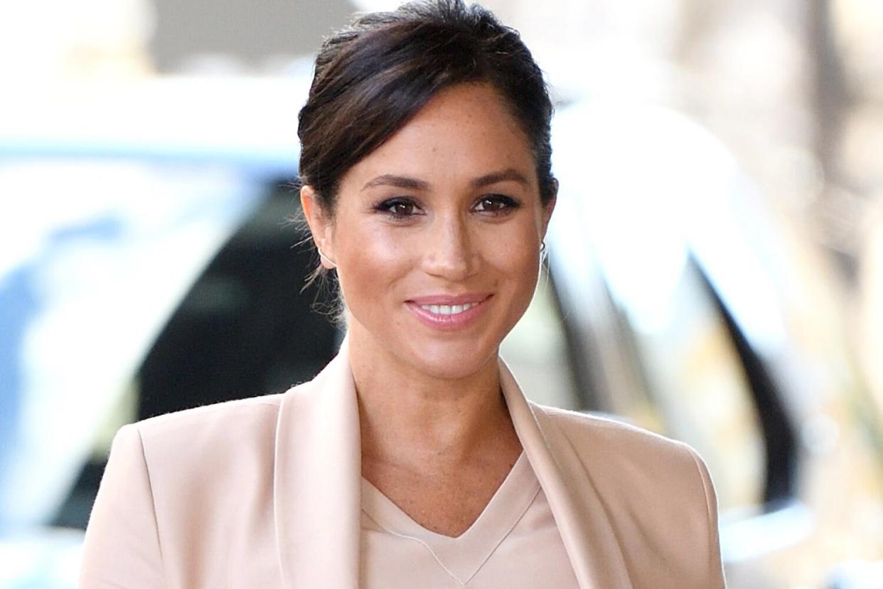 Meghan, Duchess of Sussex visits The National Theatre