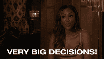 Tayshia talks about some "very big decisions" to be made on "The Bachelorette"