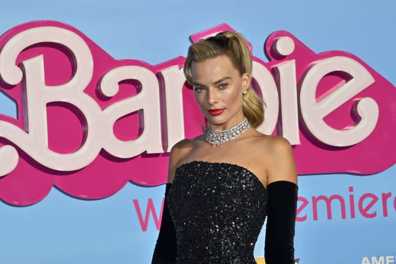 Margot Robbie was nominated for Best Actress for the Screen Actors Guild, BAFTA, Critics Choice awards and Golden Globe awards for her role as Barbie, but not an Oscar. File Photo by Jim Ruymen/UPI